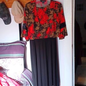 Ladies dress with jacket